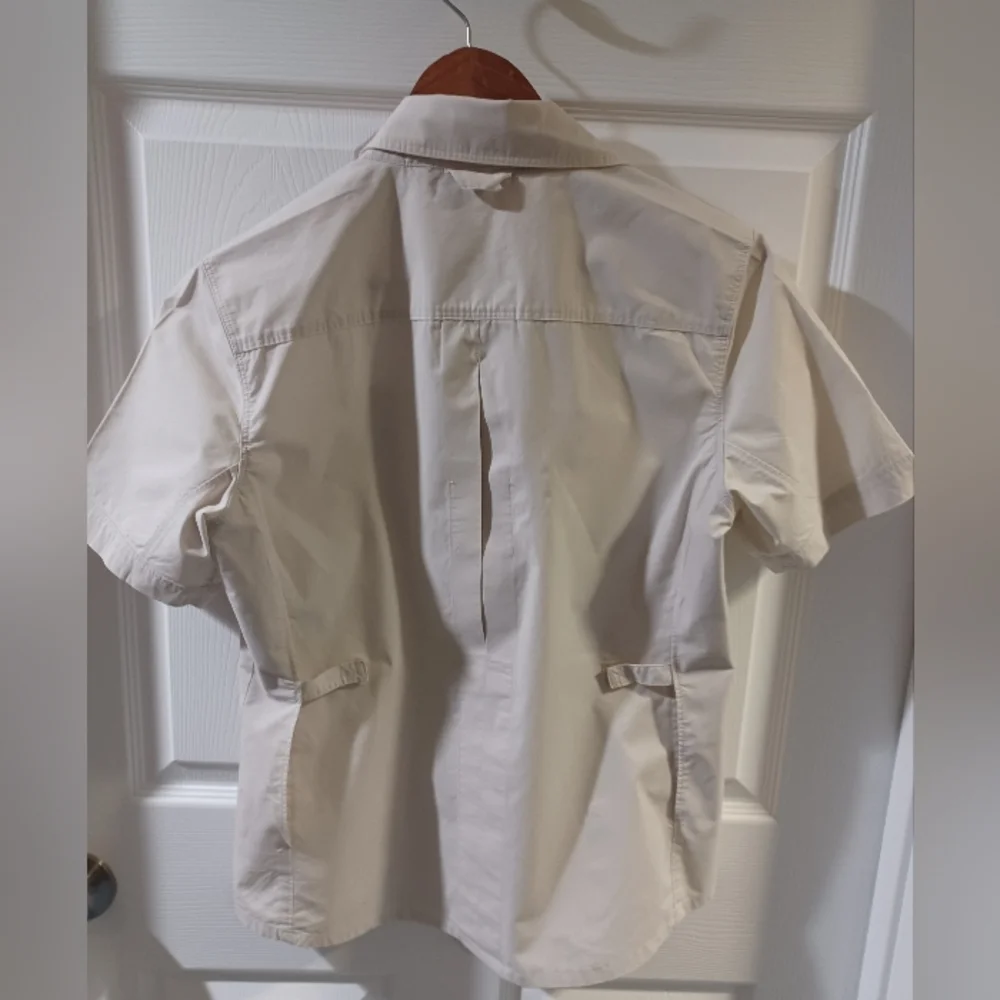 Timberland Beige Short Sleeve Button-Up Shirt - Picture 5 of 7
